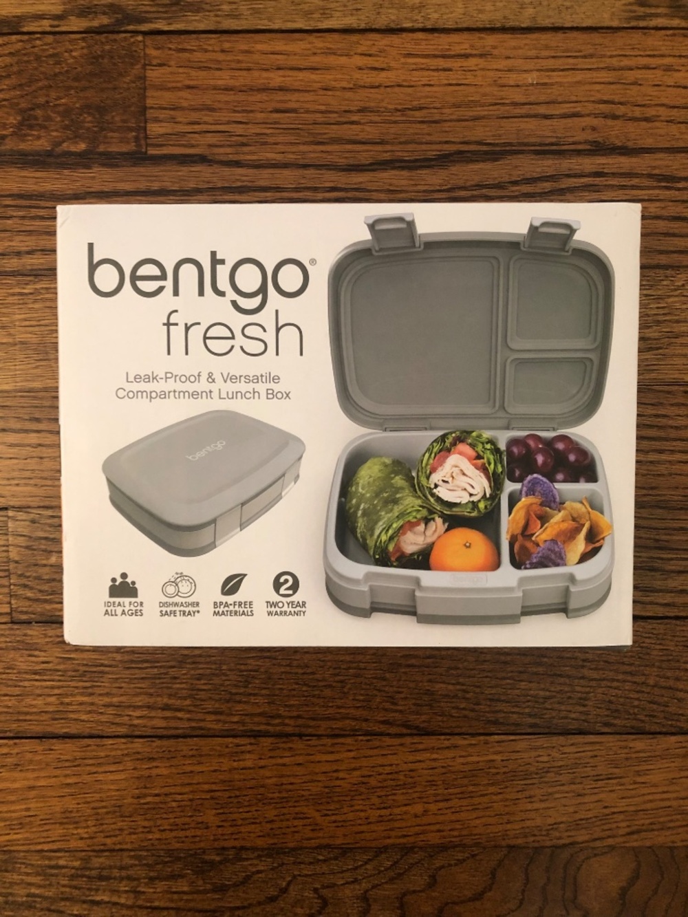 Bentgo Fresh Lunch Box, Gray - Picture 11 of 13